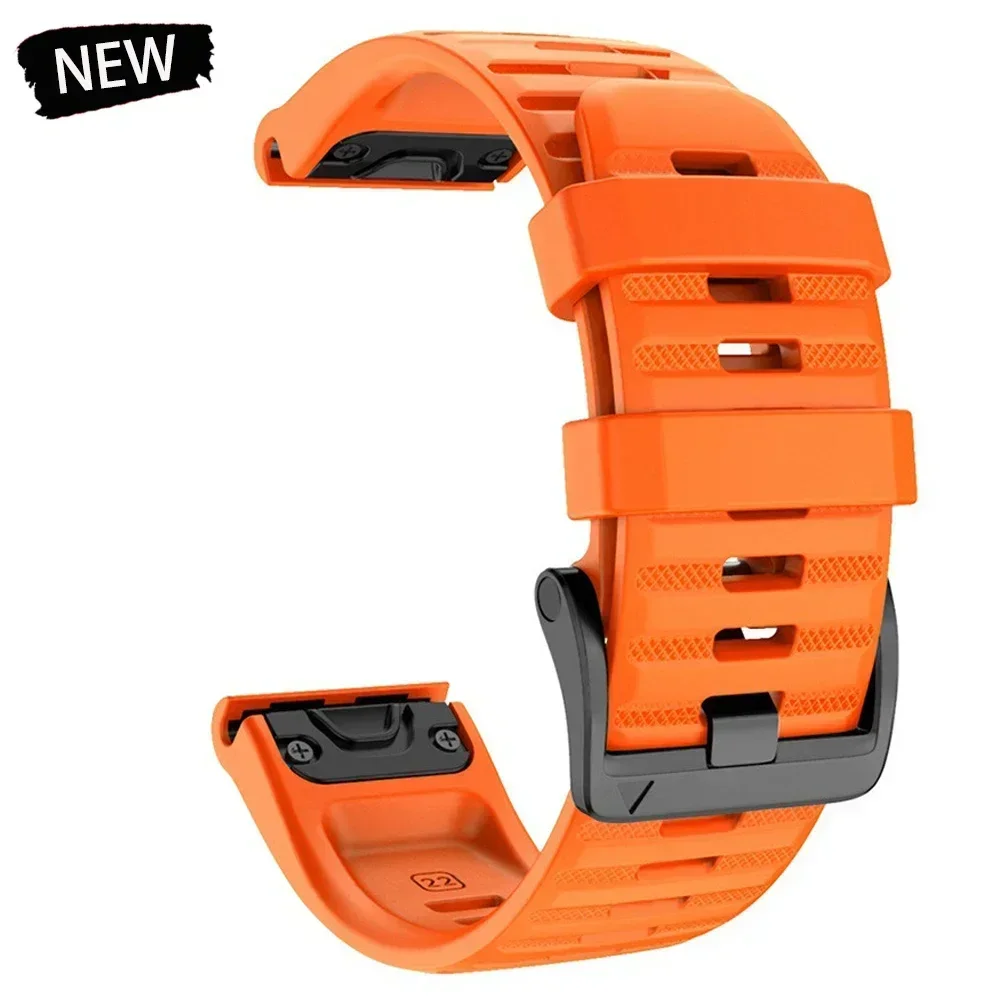 QuickFit Silikon 22 26 mm Armband für Garmin fenix 6 6X Pro 7 7X 5X 5 Plus fenix8 E Armband Forerunner 955 965 Tactix 8 Armband