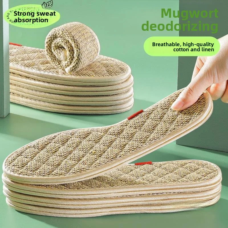 palmilhas-artesanais-de-linho-para-sapatos-masculinos-e-femininos-antiodor-respiraveis-absorventes-de-suor-algodao-desodo