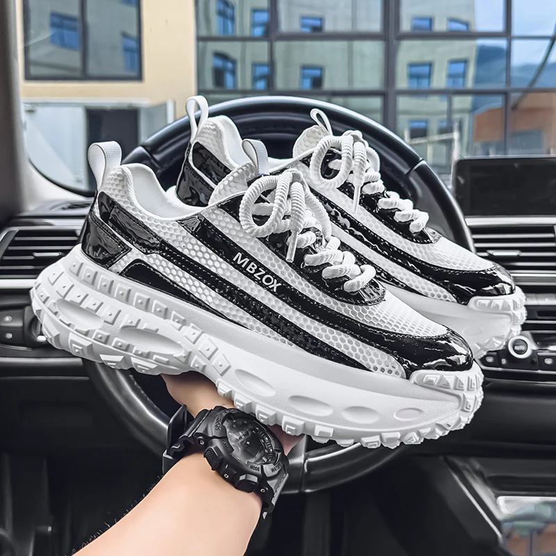 

Вентилируемая обувь для мужчин. Мужские кроссовки. Повседневная обувь для спорта и отдыха. Тканевая нескользящая новая износостойкая универсальная обувь с круглым носком.