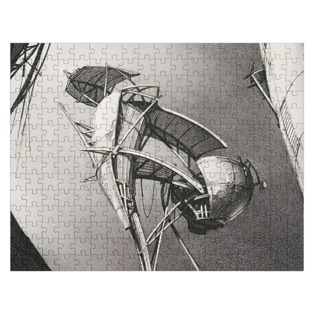 

Airship - Lebbeus Woods Jigsaw Puzzle Customized Toys For Kids Toys For Children Wood Name Christmas Toys Puzzle