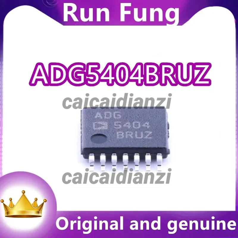 

ADG5404BRUZ-REEL7 ADG5404BRUZ 1-канальный ИС-переключатель 4:1 10 Ом 14-TSSOP 5 шт./лот Новый Оригинал