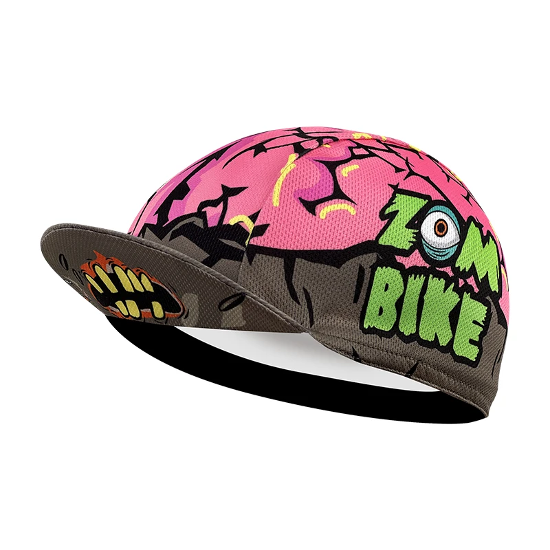 Classical Popular Hot Colors Brain Zom Cycling Cap Bike