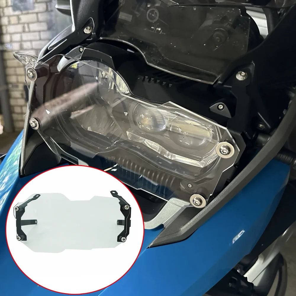 

For BMW R1200GS R1250GS ADV LC Motorcycle Headlight Guard Protector Lens Cover R1200 R1250 GS Adventure 2018-2021 2022 2023