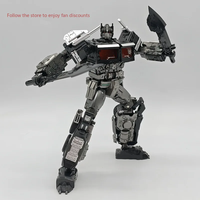 Spot Goods Transforming Toys Baiwei TW-1027C Dark Cybertron Commander Car Robot Model Movable Anime Figures Gifts