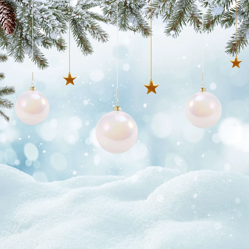 Christmas Iridescent Ornaments,Bubble Hanging Ornaments Balls,Christmas Rainbow Ball For Party,Wedding