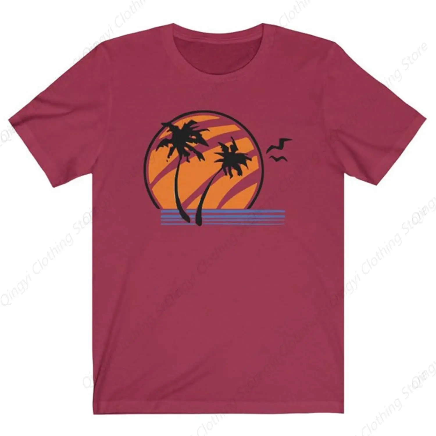 

Palm Tree Last of Us Graphic Unisex Short Sleeve Tee