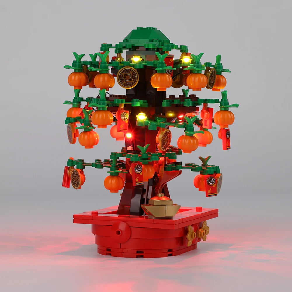 Kit de luz LED para 40648, modelo de árbol del dinero, juego de bloques de construcción, Juguetes DIY (no incluye el modelo)