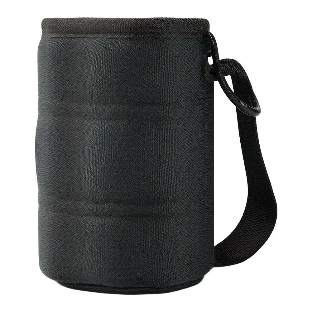 Black Oxford Cloth Tool Pouch With Hook For Screws Nails Storage Electrician Carpenter Waist Bag Organizer 15x11x5cm