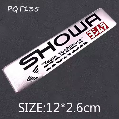 Motorcycle Exhaust Pipes Decal Sticker Aluminium 3D Heat-resistant Muffler Decals Sticker For Yoshimura Honda Yamaha Suzuki BMW - Image 19