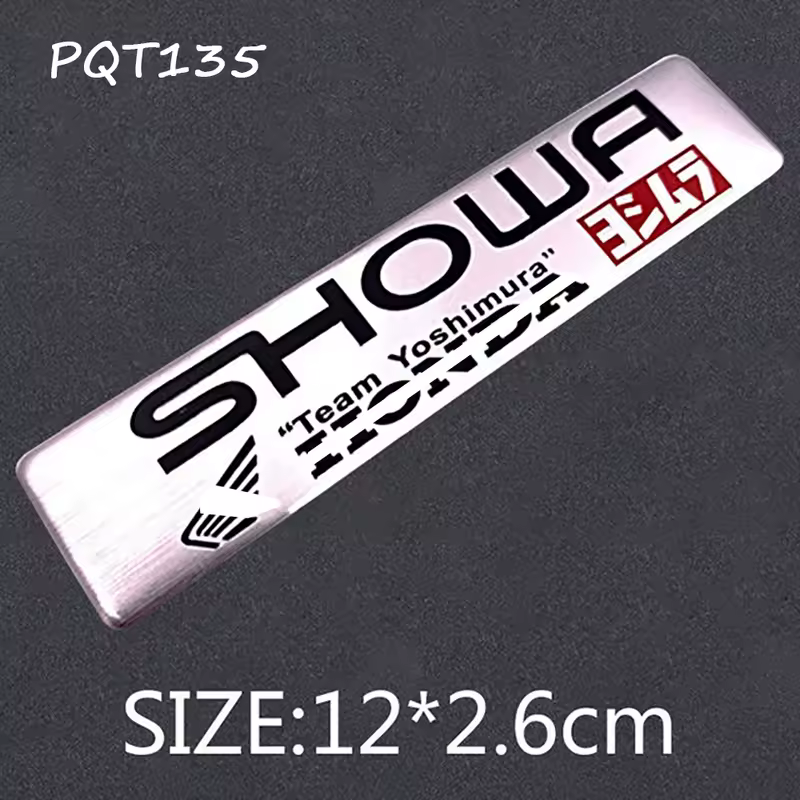 Motorcycle Exhaust Pipes Decal Sticker Aluminium 3D Heat-resistant Muffler Decals Sticker For Yoshimura Honda Yamaha Suzuki BMW - Image 19