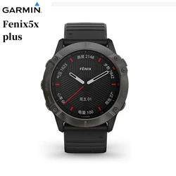 Refurbished GARMIN FENIX 5X PLUS APAC GPS+WiFi+beidou+GLONASS 10ATM smart watch