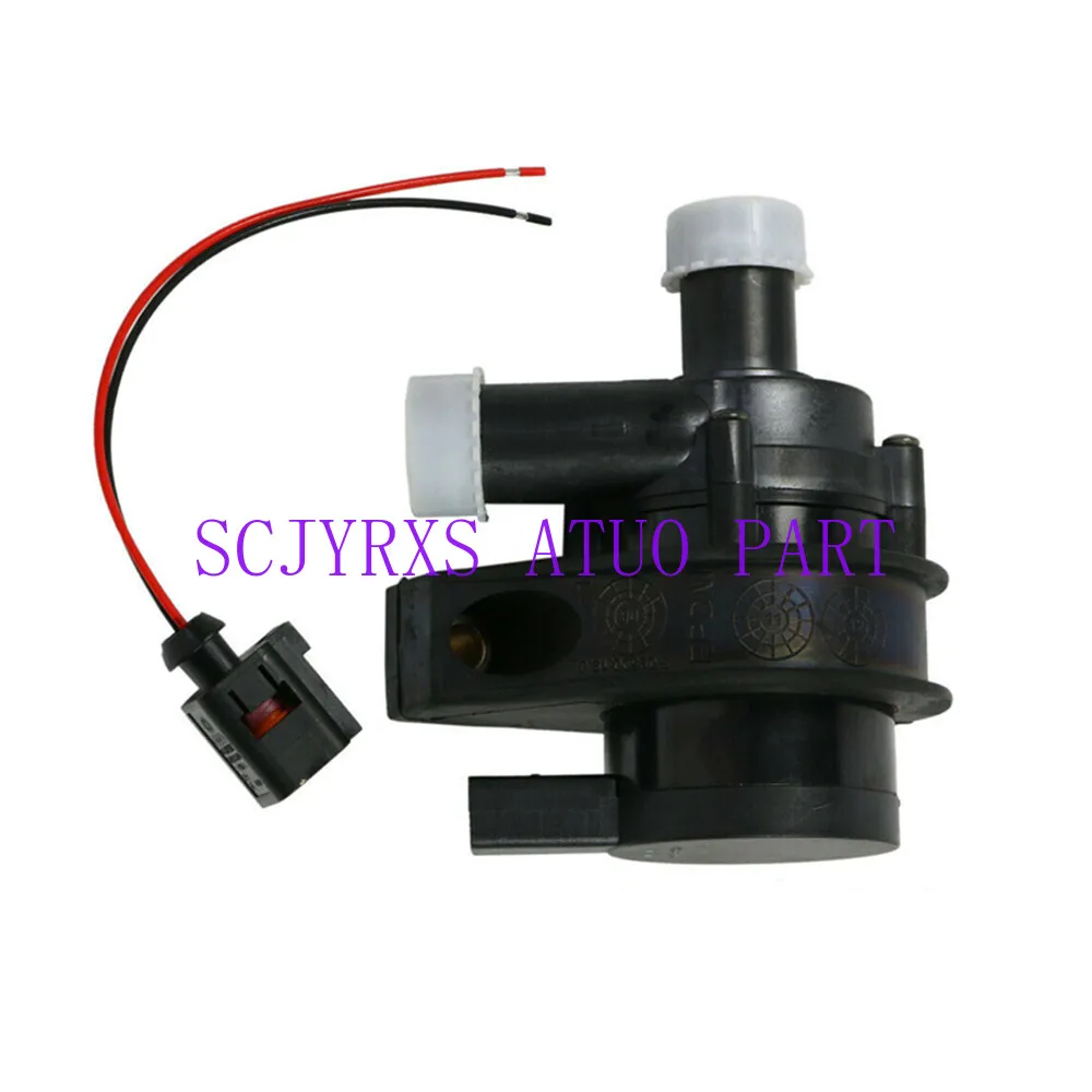 

1K0965561 Cooling Additional Auxiliary Water Pump + Cable Plug for Audi A3 Q3 TT VW Golf MK5 Eos Passat B6 CC 1J0973702
