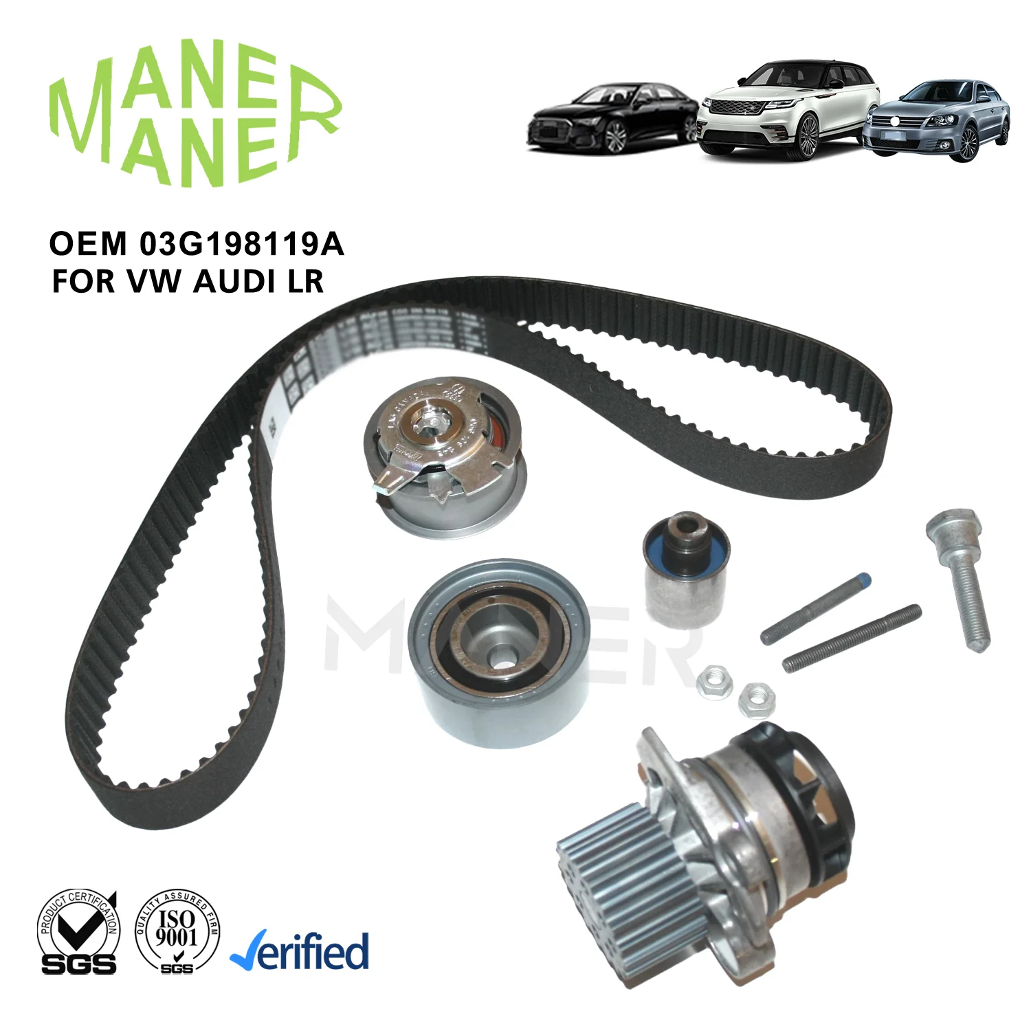 MANER Auto Engine System 03G198119A fast shipping Timing Chain Kit For vw Jetta Audi A3 S3 Skoda