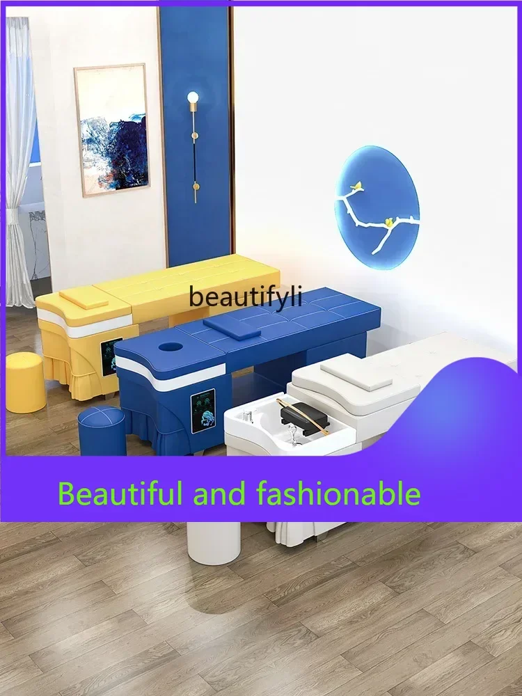 

zGNew Arrivals Thai Head Therapy Shampoo Chair Hair Saloon Dedicated Beauty Salon Hair Salon Constant Temperature Water Circulat