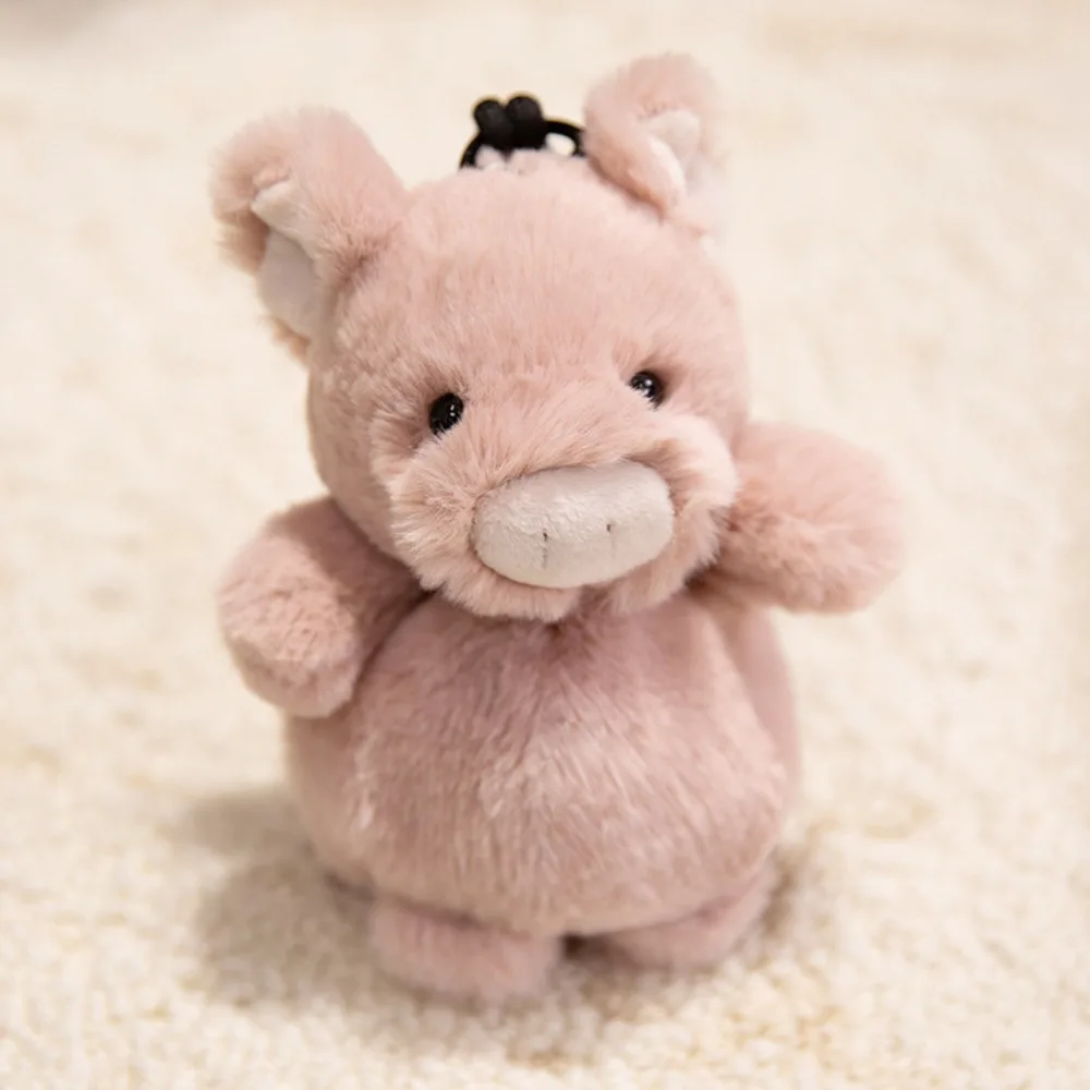 

Plushie Toys Lovely Design Plush Dolls Pendant Raccoon Dog Cats Plush Keychain Bunny Panda Zoo Animals Plush Keyring Gift Giving