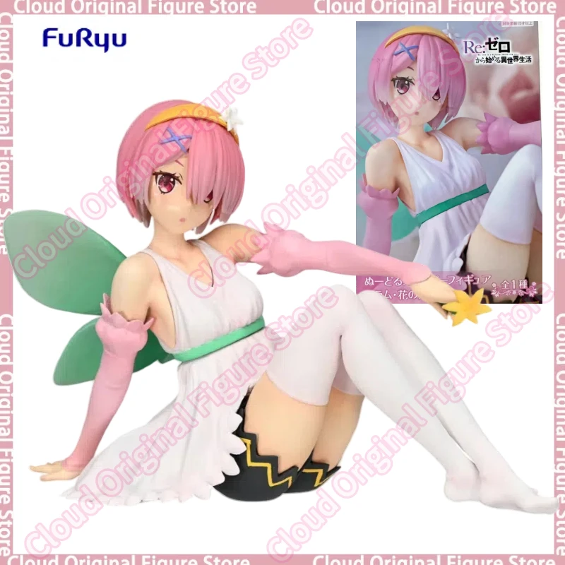 

In Stock 100% Original FuRyu Noodle Stopper 12Cm Ram Action Figure for Kids Gift Collectible Model Toy Decoration Hobby