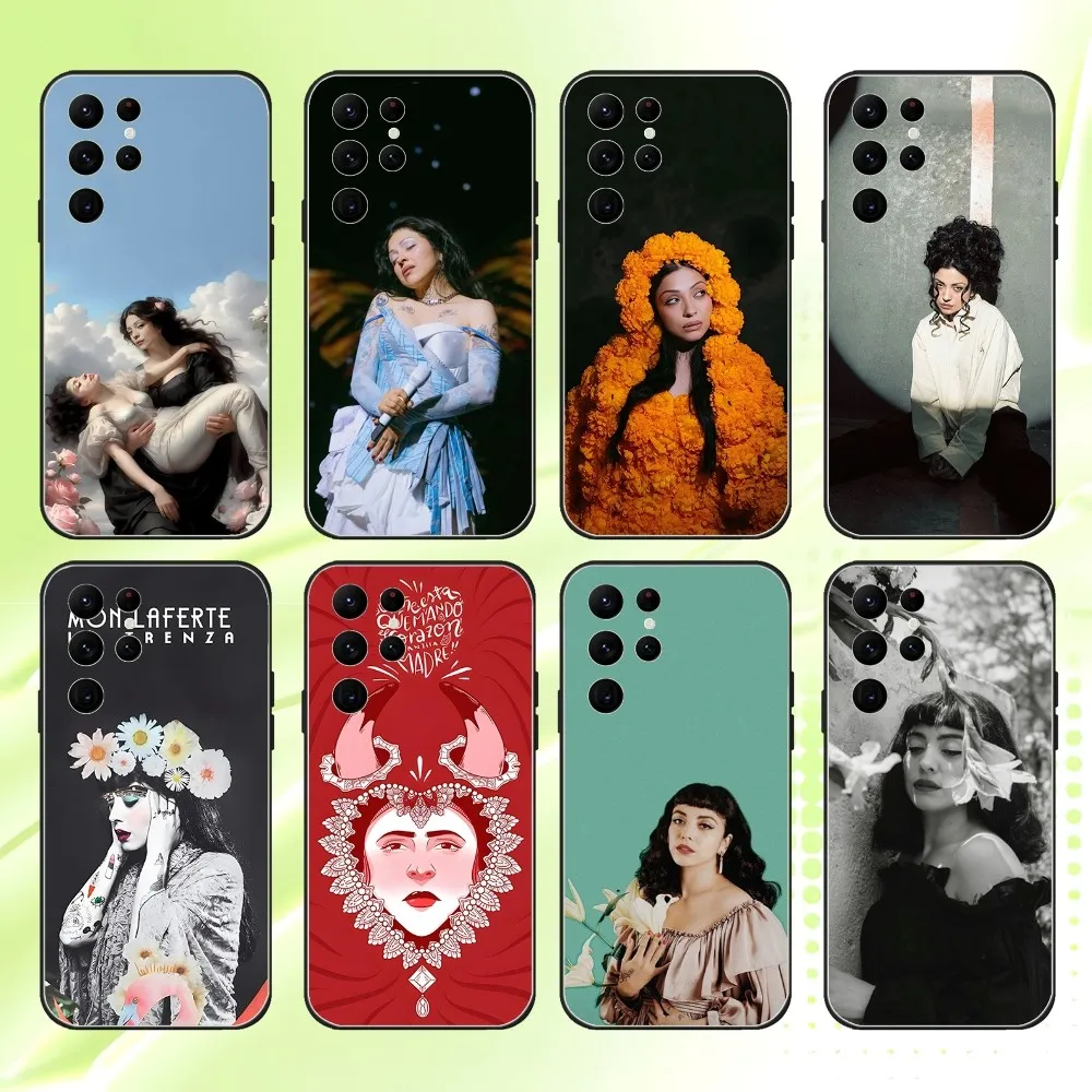 

Mon Laferte Autopoietica Phone Case For Samsung S 25,24,23,22,30,21,10,9,Ultra,Plus,Lite,FE,4,5G Black Soft Case