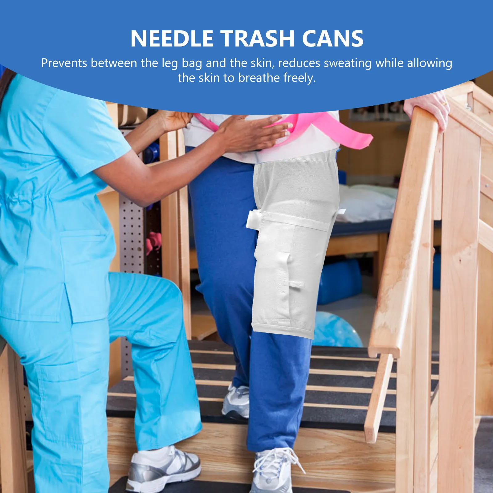 

Эластичный фиксирующий пояс для мочевого катетера, универсальный регулируемый ремень для катетера, для надежной фиксации мочеприемника на ноге, дышащий, удобный, для ежедневного использования