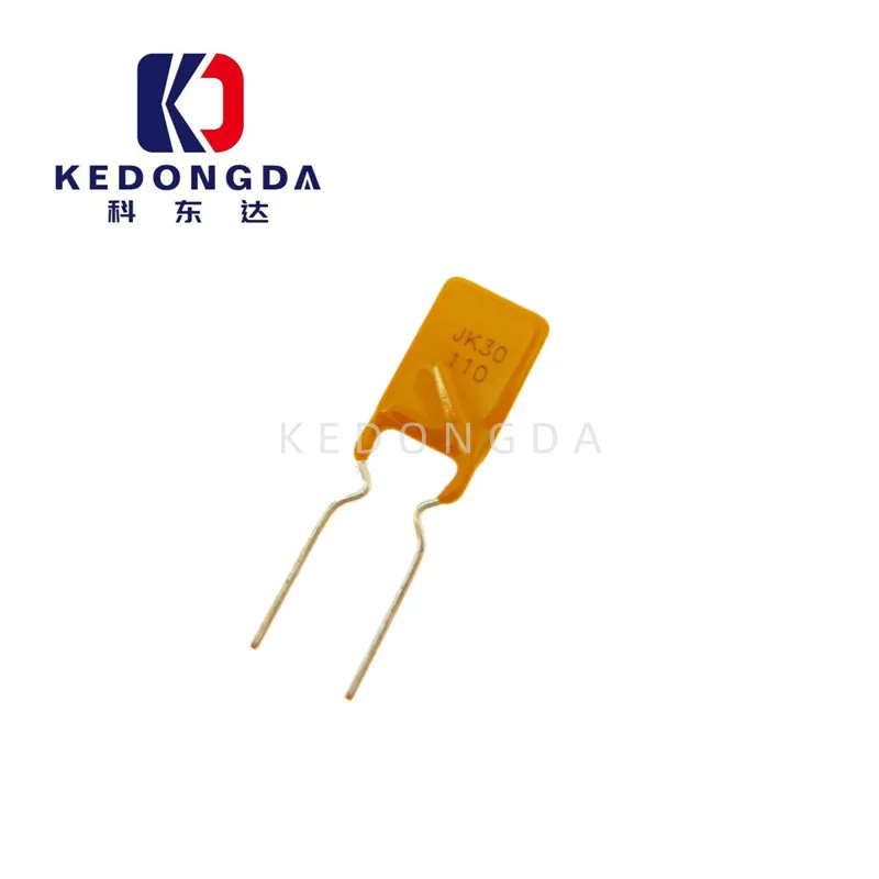 Self-restoring fuse JK30-110 1.1A30V direct fuse yellow square heat sensitive