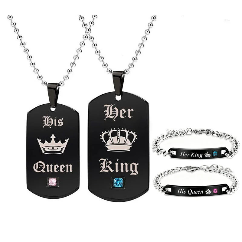 Stainless Steel Jewelry Set for Women Roman Numeral Black Enamel Crystal Necklace Earrings Bracelet Set Trendy Party Jewelry