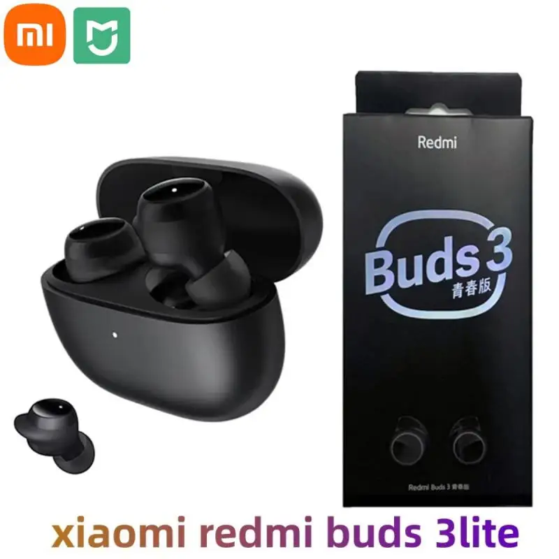 Original Mijia Xiaomi Redmi Buds 3 Lite TWS Bluetooth 5.2 Earphone IP54 18h Headset Headphone Wireless Earbuds Youth Edition