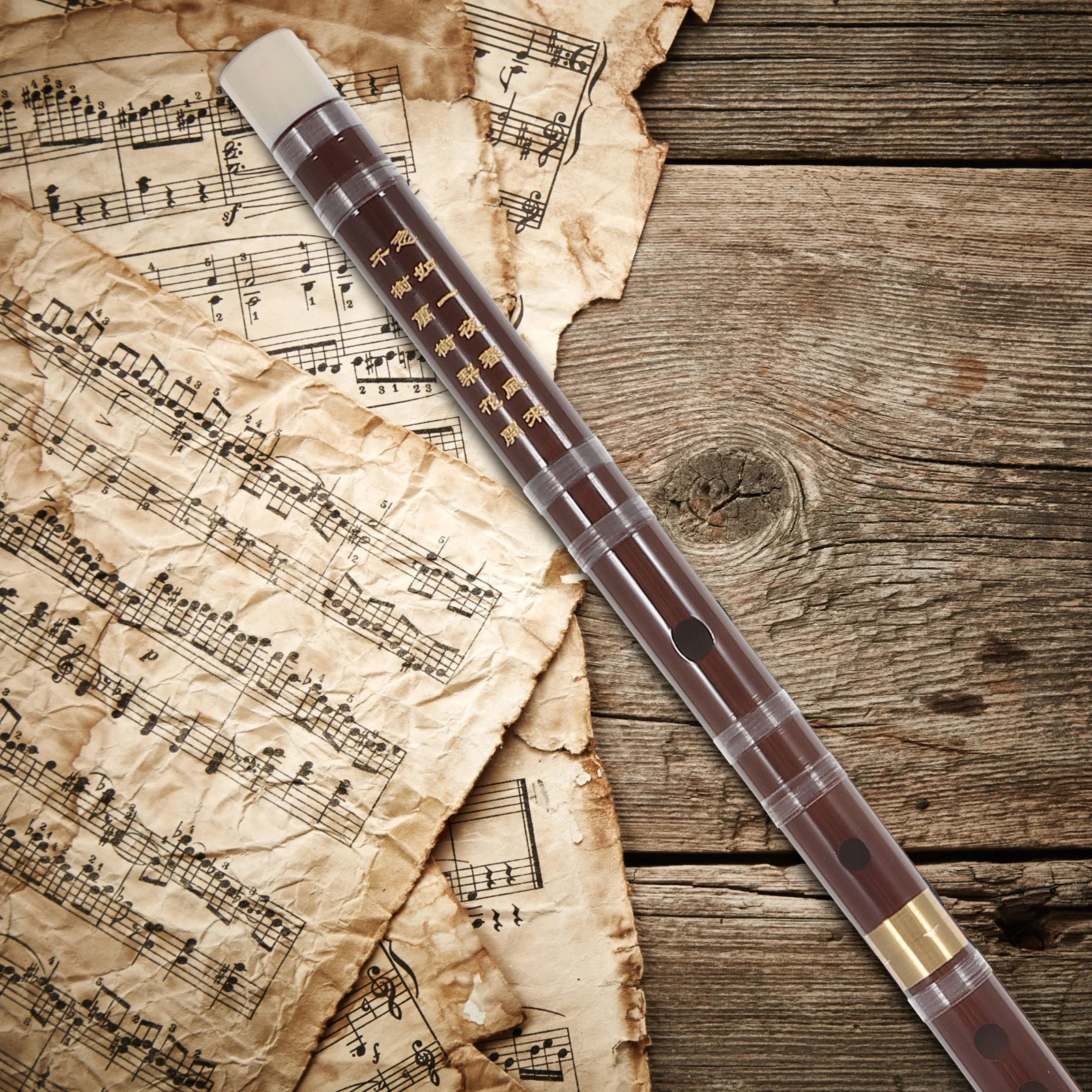 

Traditional Handmade Bamboo Flute Chinese Fife Flute Musical Instrument Party Supplies Decoration G Pattern Musical Instrument