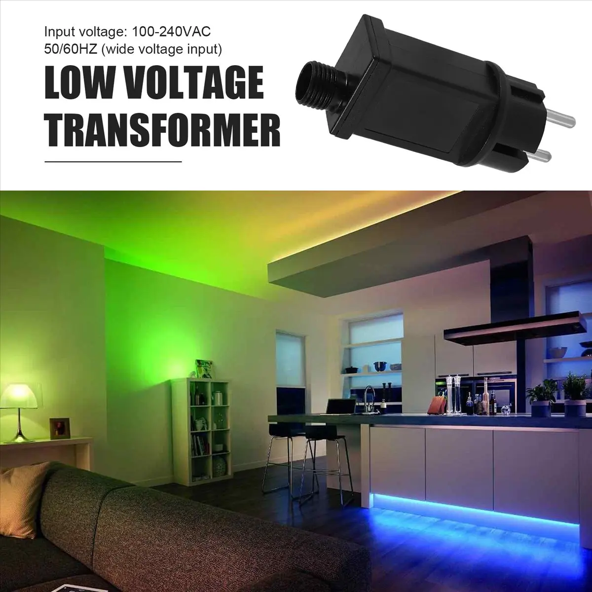 Image of ABZT Netzteil, 12 V, 12 W, immer hell/blinkend, Antriebsstrom, LED-Treiber, wasserdicht, IP44, Netzteil