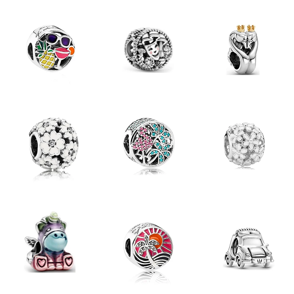 

New Mulan Love Love Blue Dream catcher Beads DIY Accessories Beads