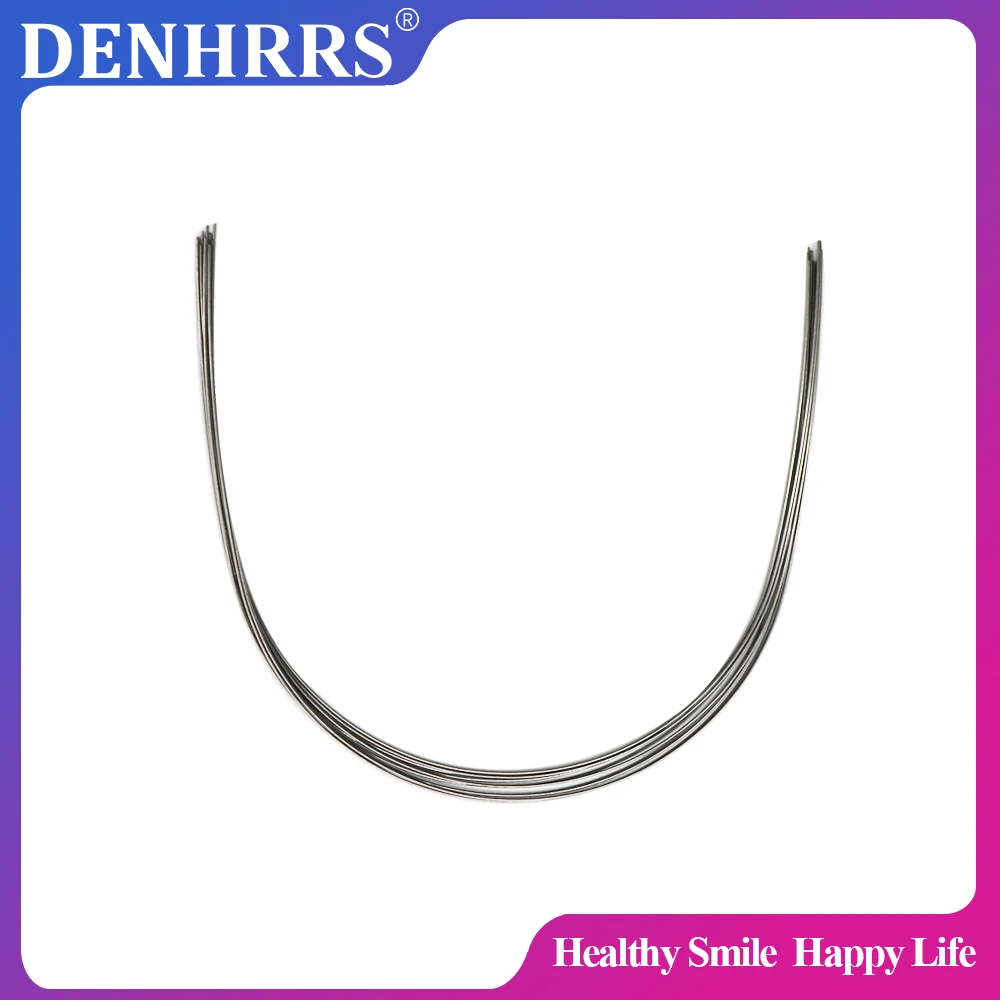 

5Packs Dental Orthodontic Super Elastic Niti Natural/Square Rectangular Arch Wire