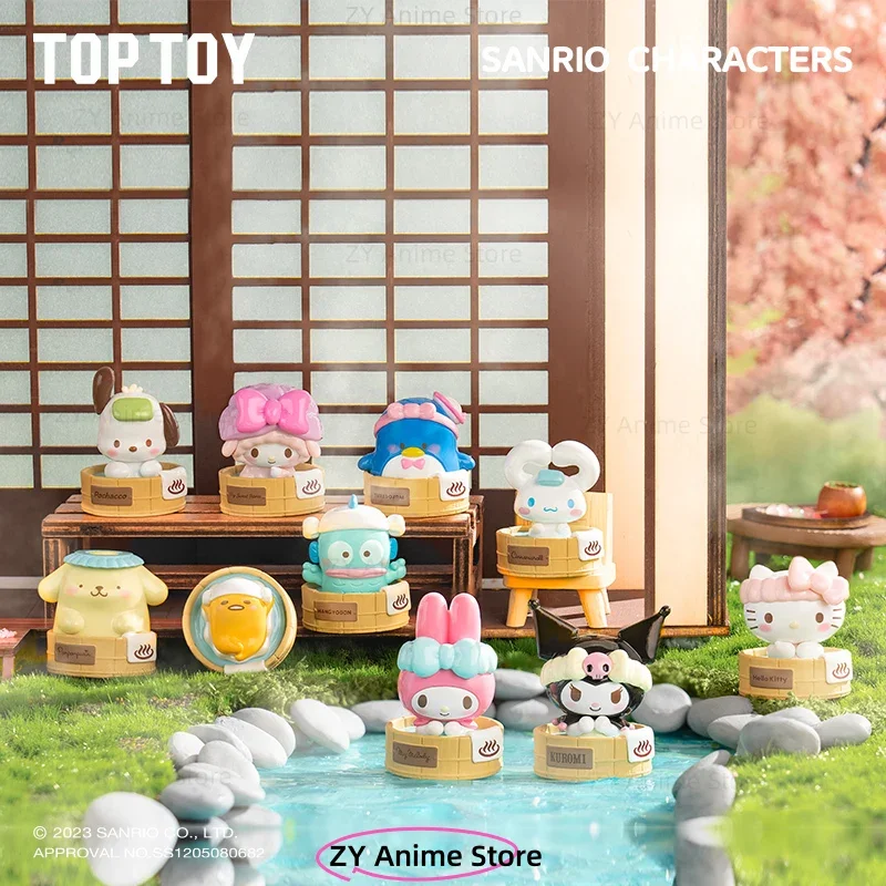 Sanrio Moe Grain Mini Spa Series caja ciega misteriosa bolsa ciega adorno Kuromi Tide Play caja sorpresa regalo de vacaciones para niños