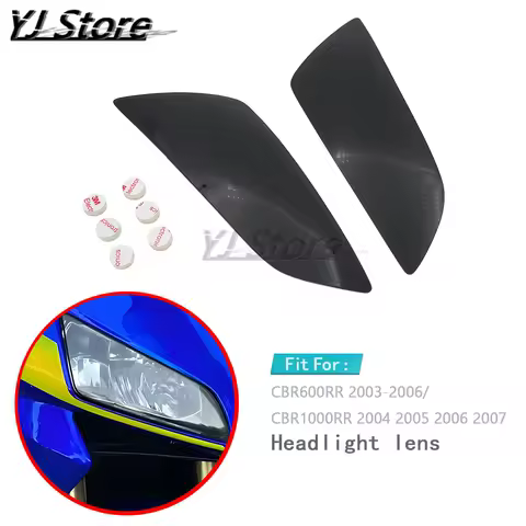 Fit For Honda CBR 600RR F5 2003-2006 CBR1000RR 1000RR 20004 2005 2006 2007 Motorcycle Headlight Lens Case