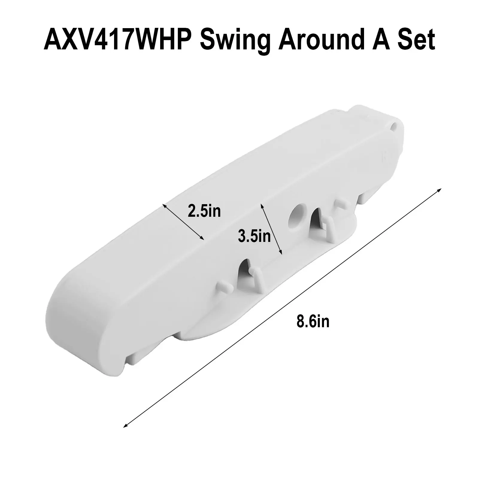 For Hayward Navigator Rear Bezels Pool Cleaners Part Cleaning Outdoor Garden Replacement AXV414P Pod Shoes AXV434WHP Flap
