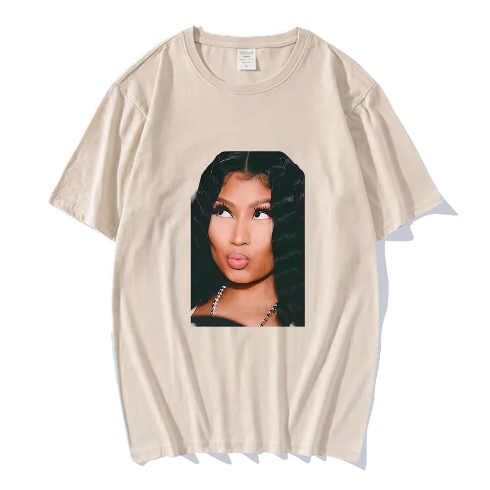 Nicki Minaj T-shirts Summer Comfortable Summer Tee-shirt Cotton High Quality Hip Hop Tshirts Streetwear Men/Women Tees Casual