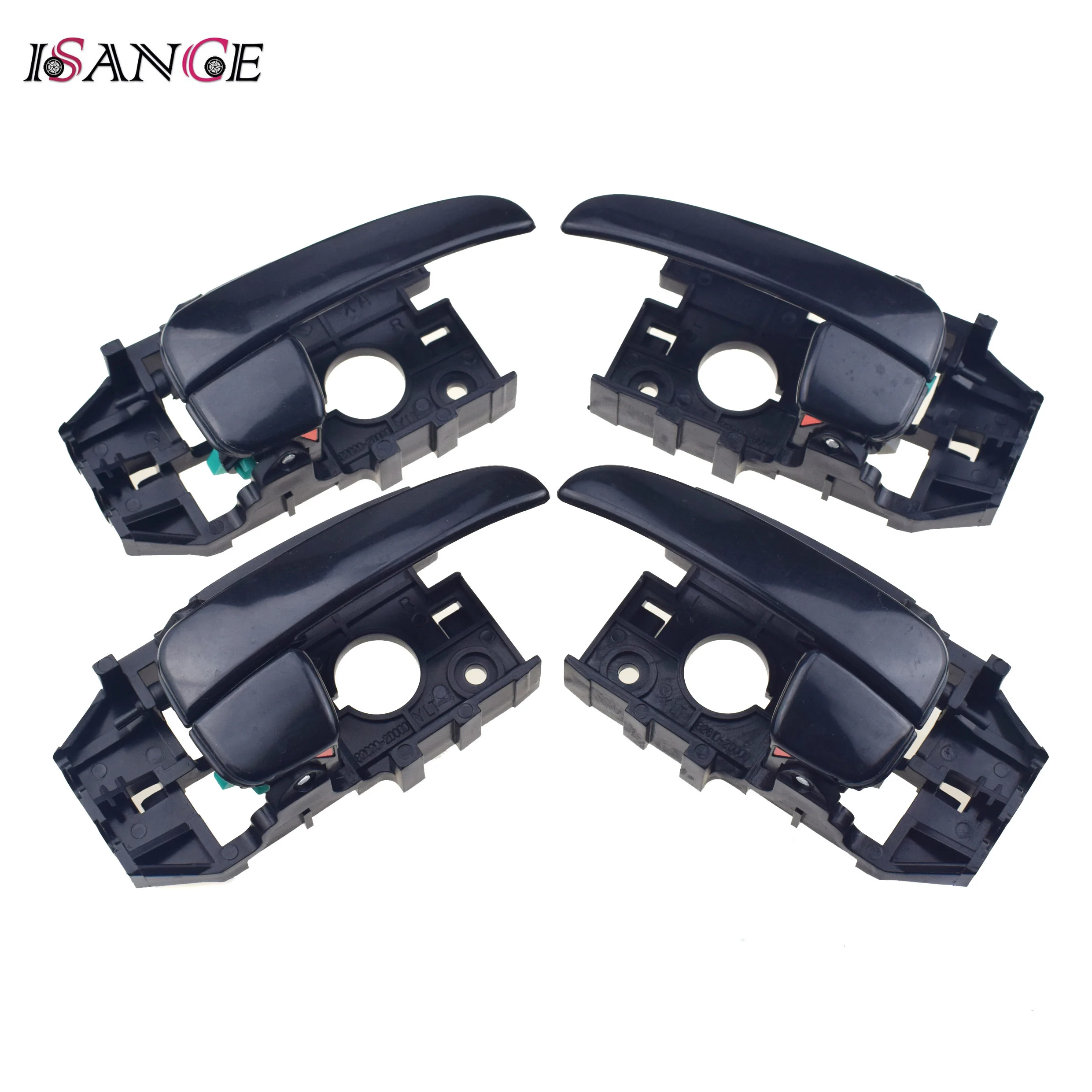 2 or 4 or 8 pcs For Hyundai Elantra 2.0L 2001-2006 Inside Interior Door Handle Lever or Frame Bezel Trim Front Rear Left Right