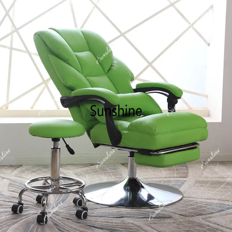 Beauty chair lifting skin care pattern embroidery flat recliner