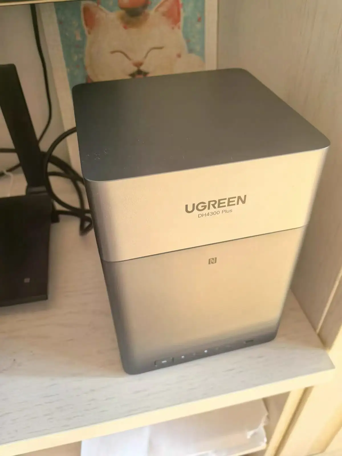 TLF UGREEN DH4300Plus Private Cloud Four-Bay NAS for Home and Personal Cloud, AI Network Storage, and Mobile Phone Expansion