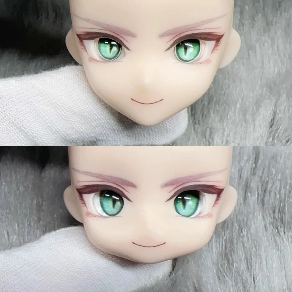 

Sephiroth Ob11 Ob22 Ob24 Face Handmade Open Eyes Eyeballs Faceplates Anime Game Faceplate Doll Accessories