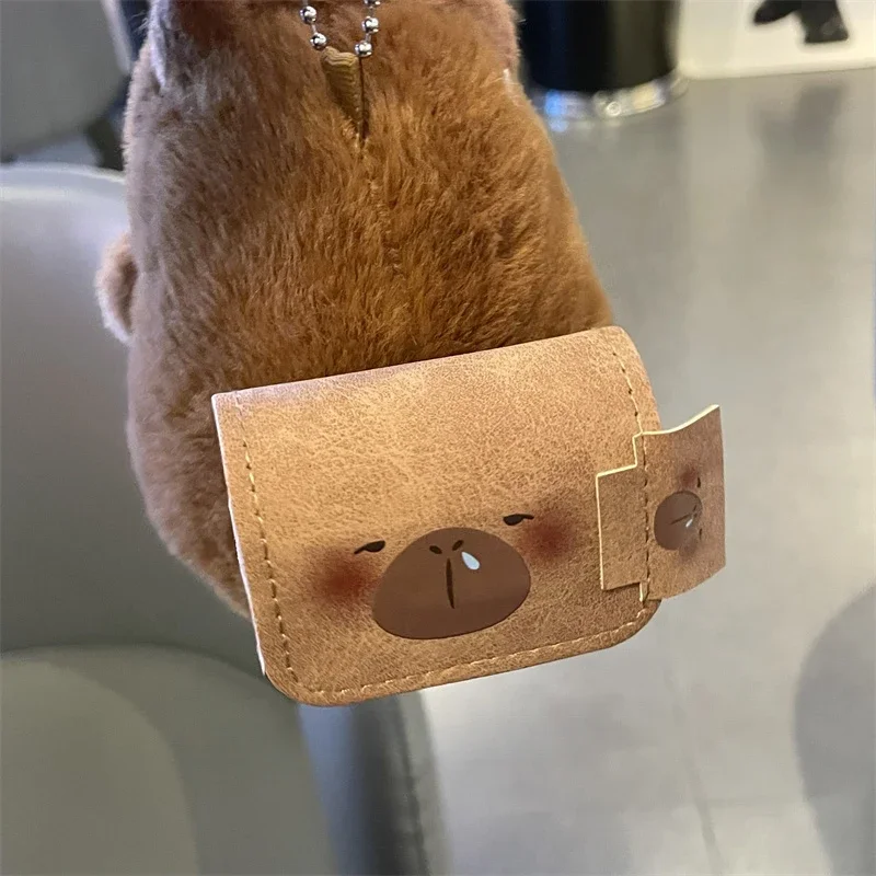 Original Cute Capybara Airpods Case Plush Y2K Decoration Customized  Cover for Airpods Pro Bluetooth Headset Accessories Gifts