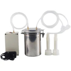 Electric Milking Machine for Sheep and Goats, Small Portable Sheep Milk Extractor