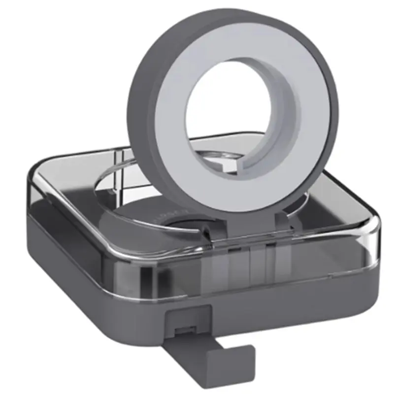 AT82- Case For Galaxy Watch Cable Charging Cord Organizer Storage Box Phone Holder Watch Stand 3 In 1