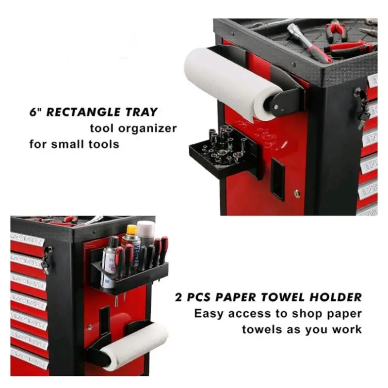 set-portaoggetti-laterale-magnetico-y1ud-con-vassoi-porta-aerosol-e-supporti-per-asciugamani