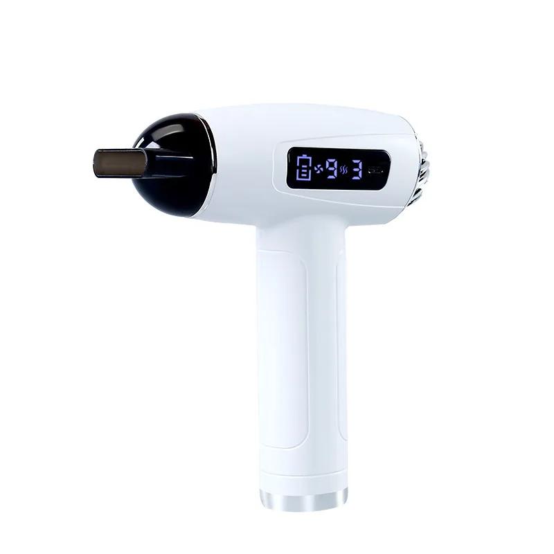 USB Rechargeable Cordless Hair Dryer Brushless High Speed Constant Temperature Strong Wind Blower for Dorm Travel Hair Care