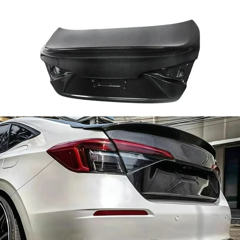 

Ultra-Precise FORCivic Type R FL5 Rear Trunk Carbon Fiber OEM-Style High-Polish Easy-Install