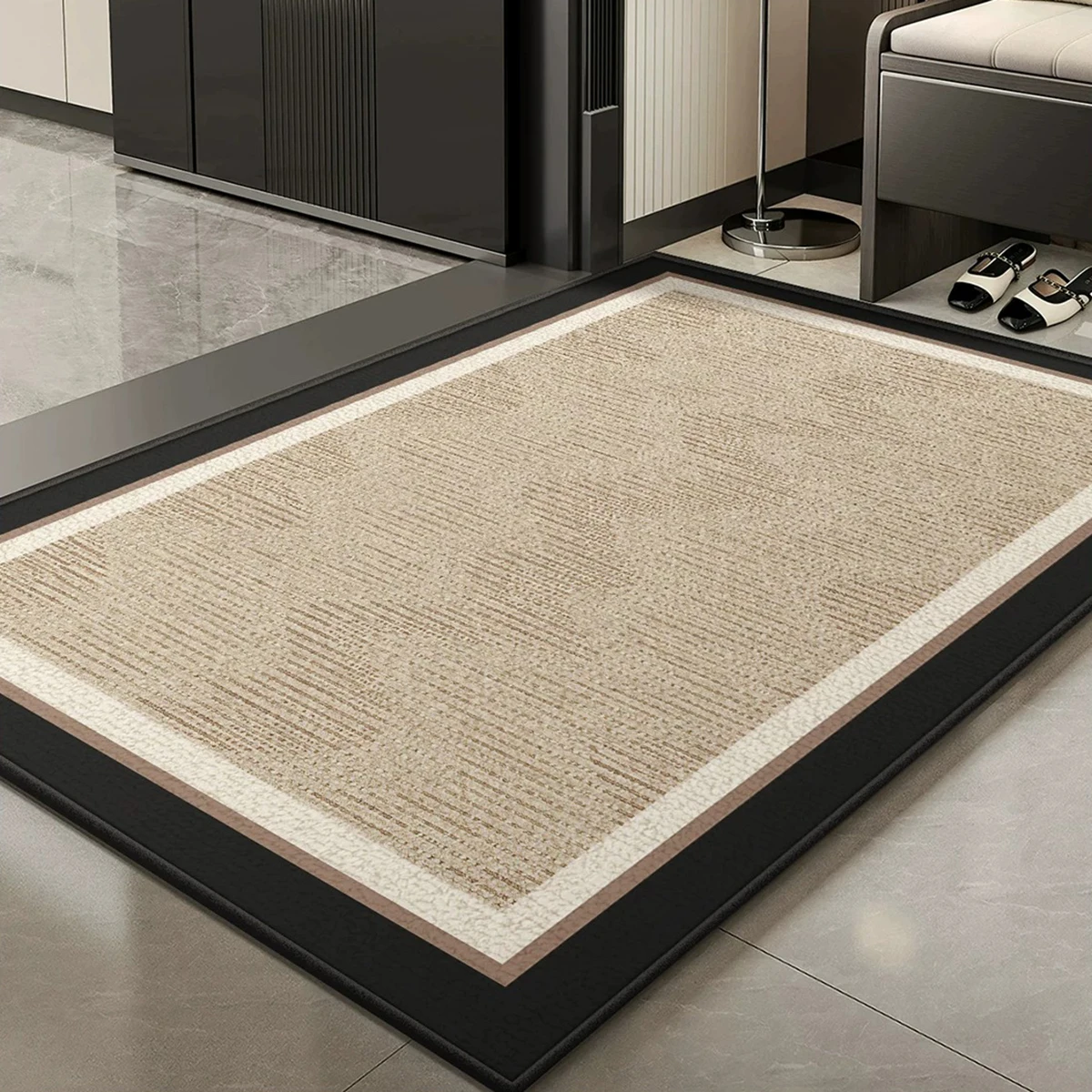 Alfombra de entrada a rayas, a - Home Decor Games Online Free reseña y precio
