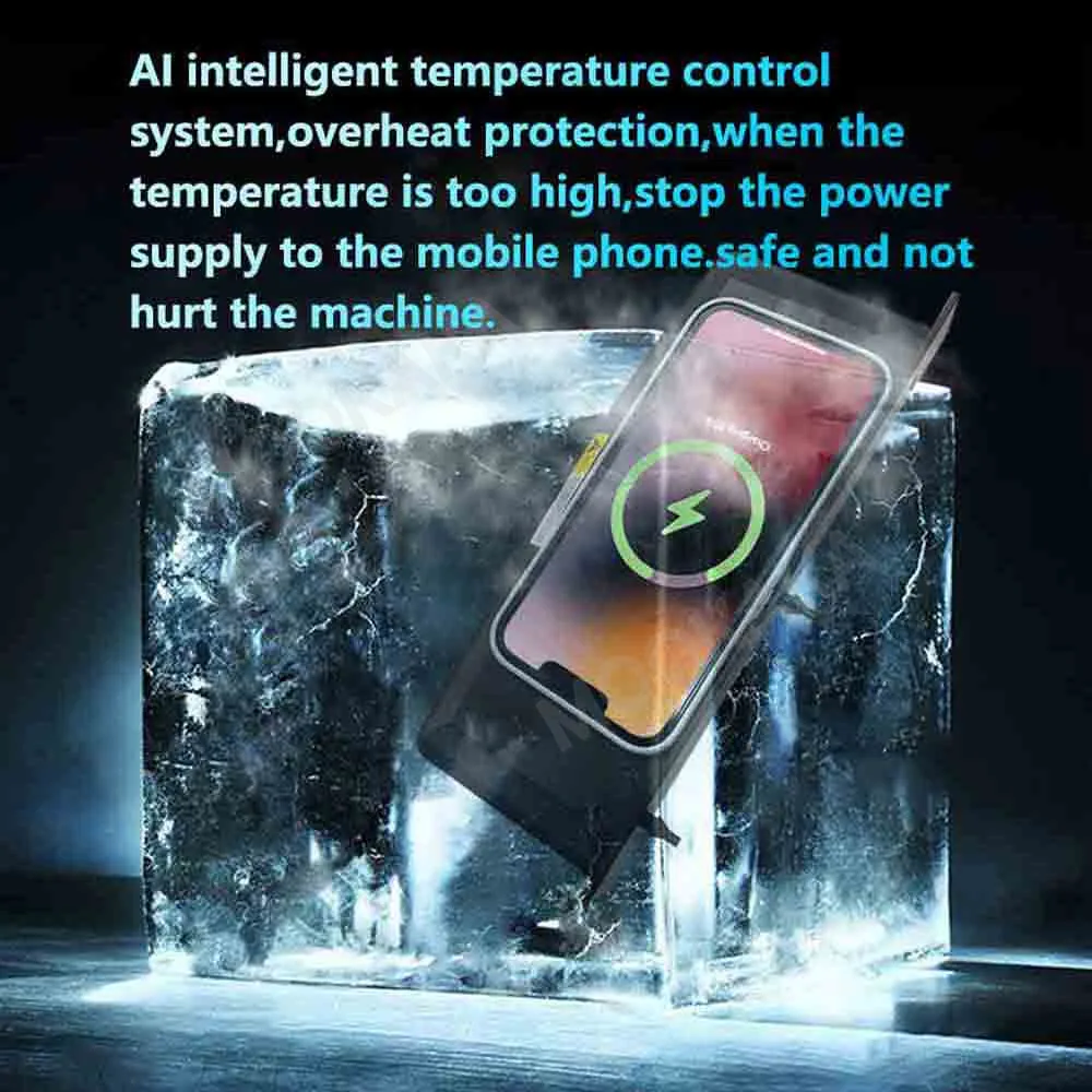 لسيارة رينج روفر سبورت 2013-2017 شاحن سيارة لاسلكي سريع تشى شحن سريع لوحة قيادة الهاتف المحمول الذكية بالأشعة تحت الحمراء #4