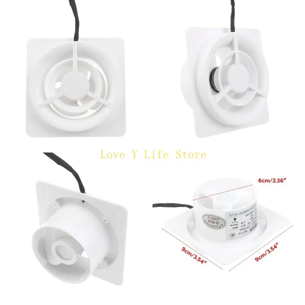 

L74C 60 -миллиметровый выпускной вентилятор дома встроенный вентилятор труб для вентиляции ванной комнаты.