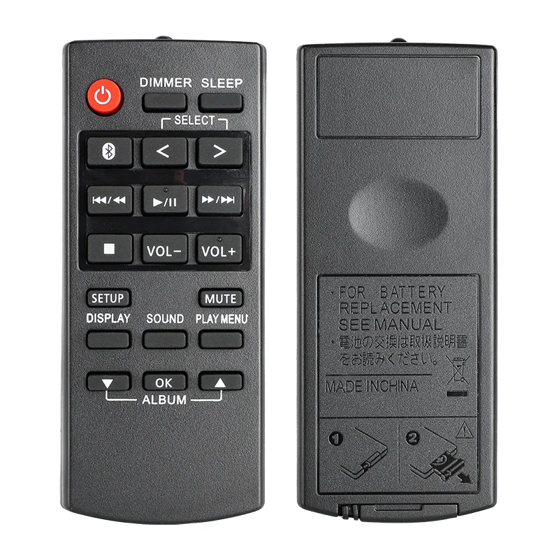 N2QAYB001215 For Panasonic Remote Control Compatible With Panasonic Audio System SC-UA30 SC-TMAX10 SC-TMAX40 SC-UA30E-K SC-UA30G
