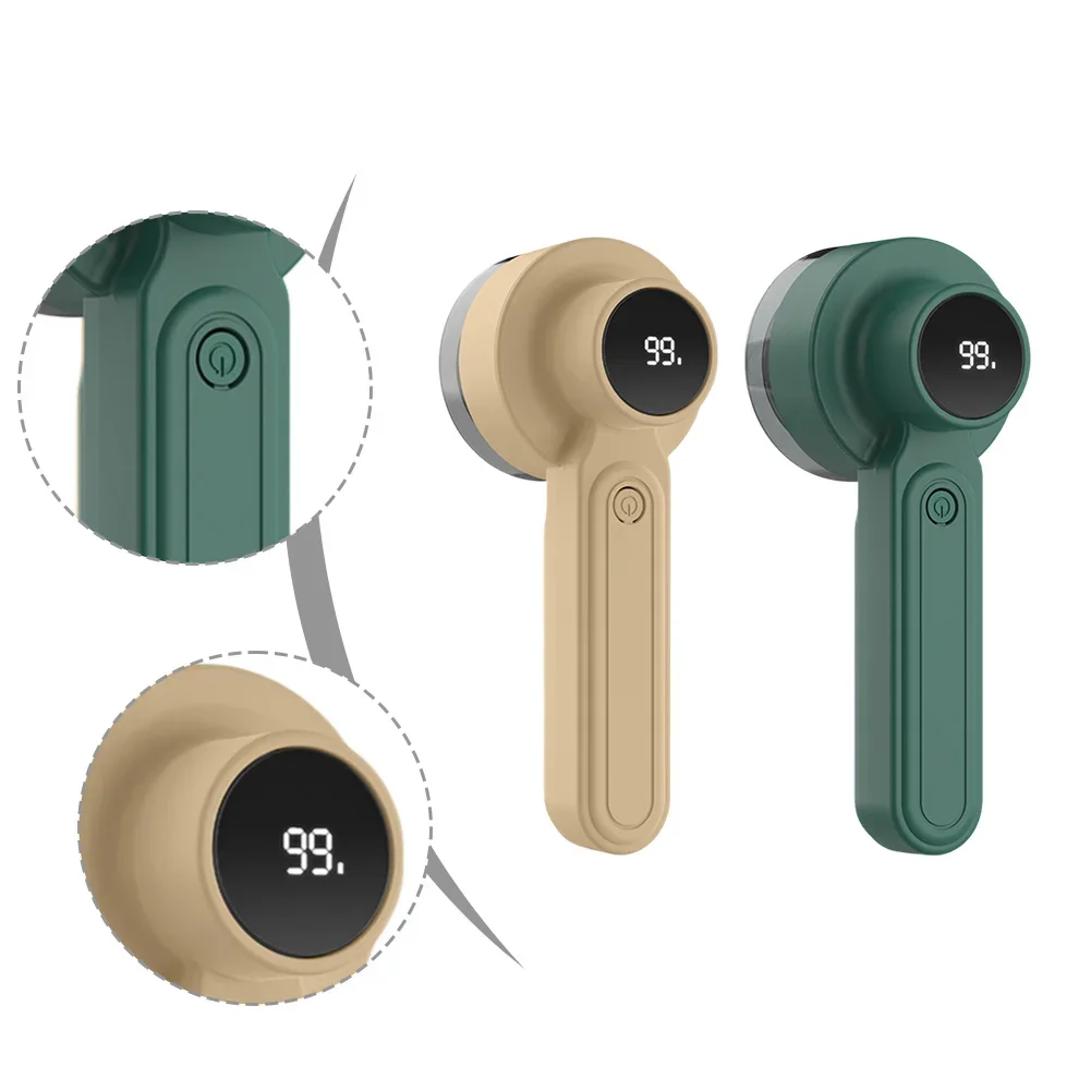 ماكينة حلاقة الوبر الكهربائية القوية المحمولة ومزيل كرات الشعر السريع مع أجزاء أداة بديلة لنظام 6 شفرات للسفر المنزلي #6