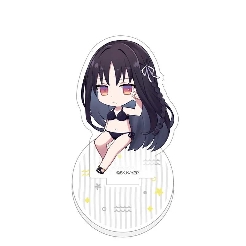 Classroom of the Elite 10cm Anime Acrylic Figure Stand Desktop Ornament Collectible Keychain