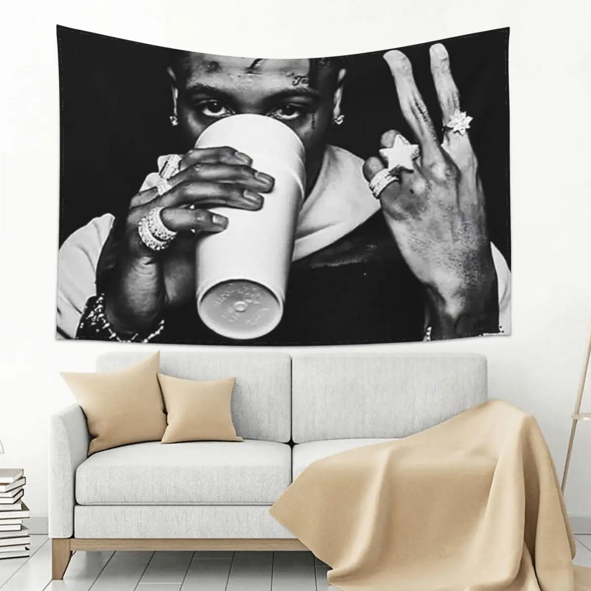 

Sixboy Young Boy Never Broke American Tour 2020 Tapestry